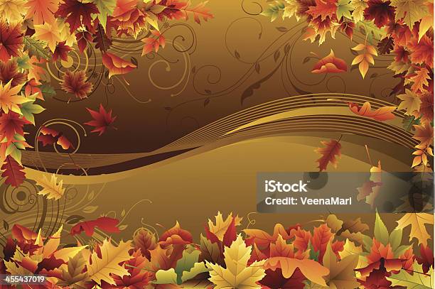 Fall Background List Fall Background Stock Illustration - Download Image Now - Autumn ...