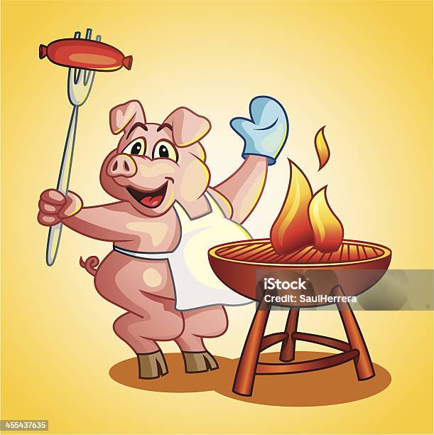 料理のグリルポーク - ローストポークのベクターアート素材や画像を多数ご用意 - ローストポーク, イラストレーション, バーベキューグリル