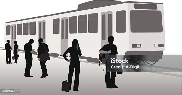 Trainride - Immagini vettoriali stock e altre immagini di Ferrovia - Ferrovia, Usare il telefono, Adulto