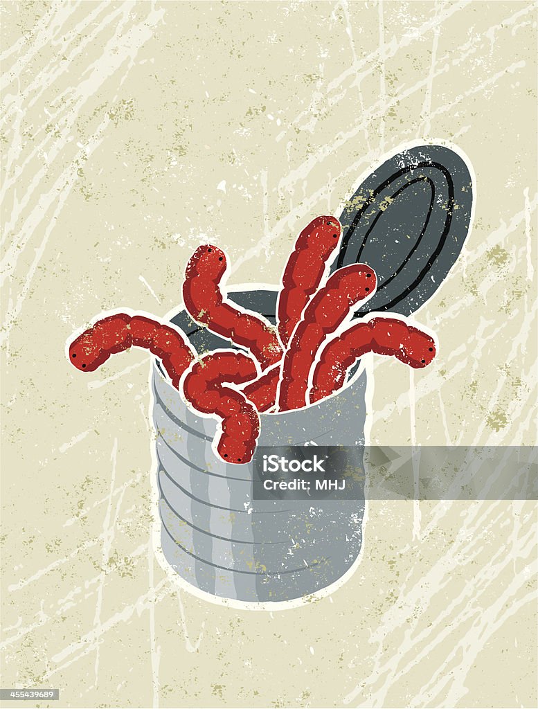 缶に入った虫 - コンセプトのロイヤリティフリーベクトルアート