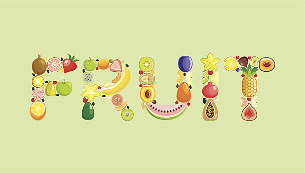 illustrazioni stock, clip art, cartoni animati e icone di tendenza di frutta - fig apple portion fruit