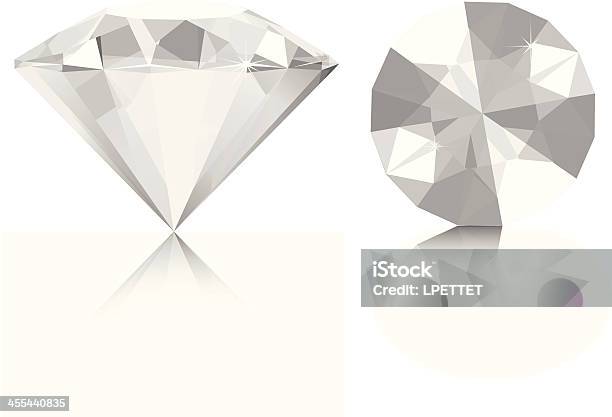 Diamondvektorillustration Stock Vektor Art und mehr Bilder von Vektor - Vektor, Diamant, Diamantförmig