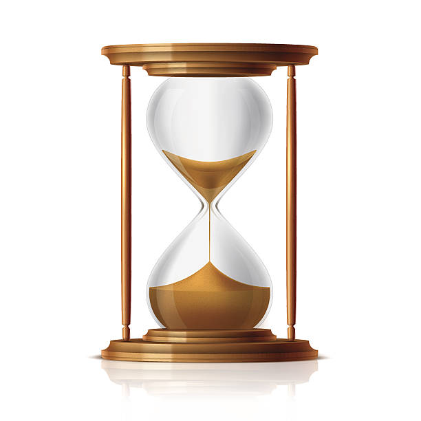 Hourglass Isolated. Can Be Used On Any Background. hourglass stock illustrations
