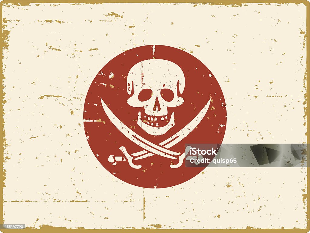 Japão Bandeira de Pirata - Royalty-free Caveira - Símbolo de Advertência arte vetorial