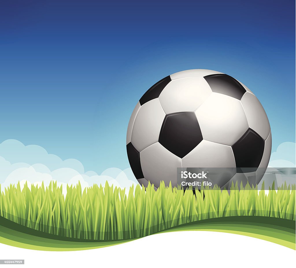 Soccer Background Soccer background with copy space. EPS 10 file. Transparency used on highlight elements. Aspirations stock vector