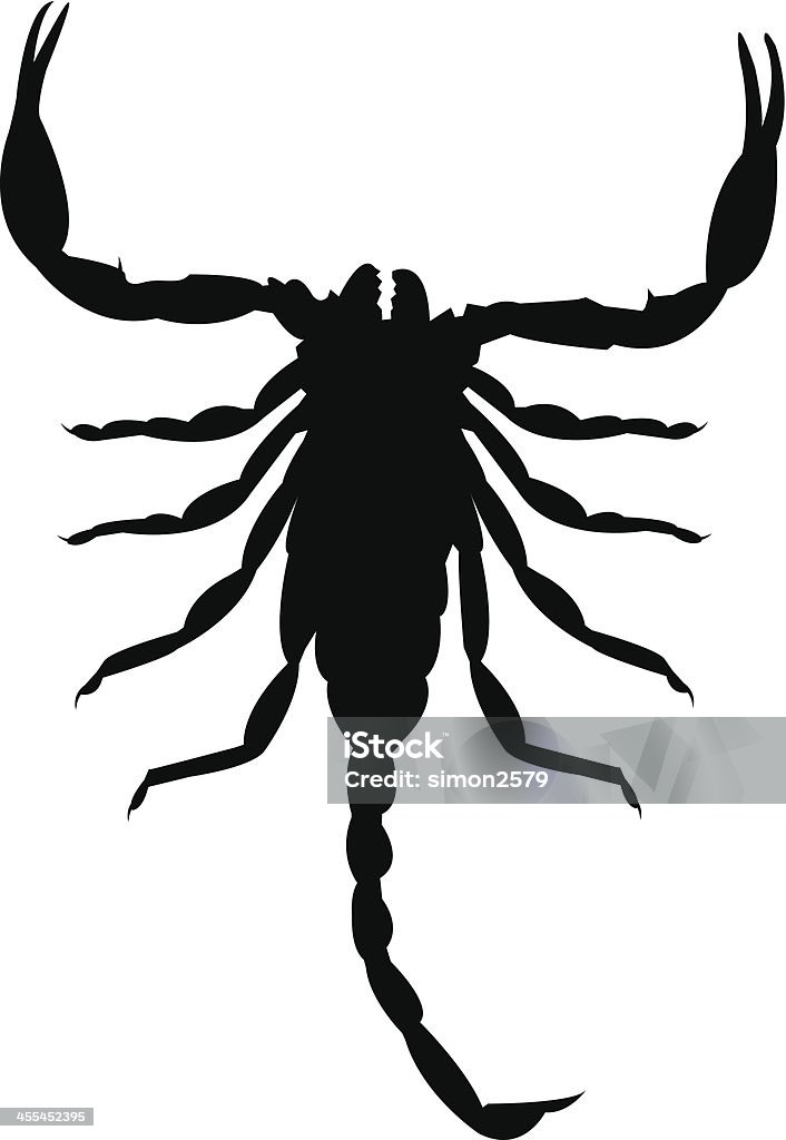 Scorpion Silhouettes - clipart vectoriel de Scorpion libre de droits