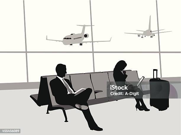 Vetores de Travelingbyairplane e mais imagens de Aeroporto - Aeroporto, Avião, Revista em quadrinhos - Produção artística