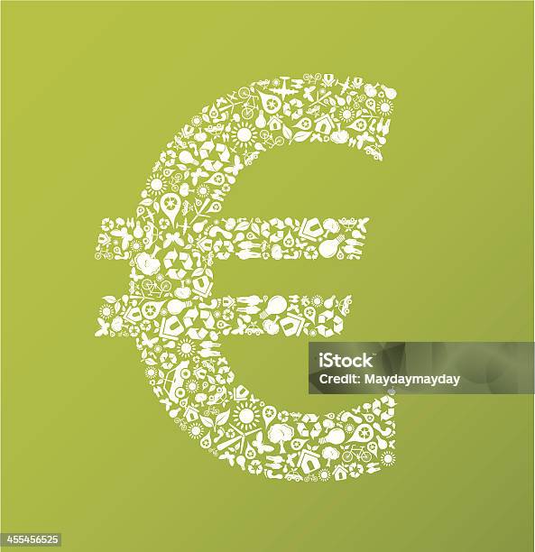 Eco Verde Euro - Arte vetorial de stock e mais imagens de Atividade bancária - Atividade bancária, Borboleta, Carro