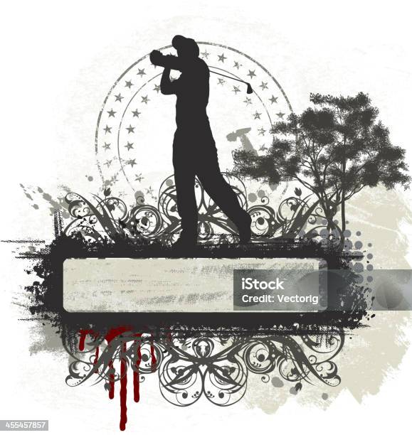 Golf Banner Stock Illustration - Download Image Now - Backgrounds, Border - Frame, Sport