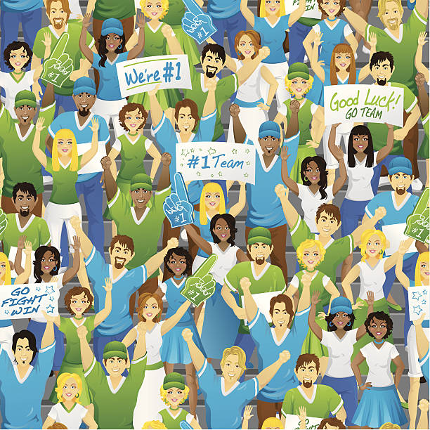 Sports Crowd Clipart