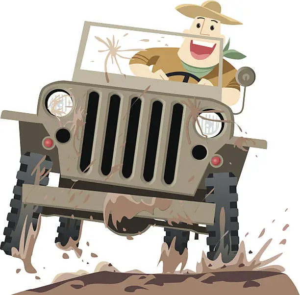 Vector illustration of safari