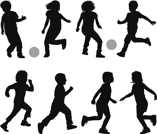 für kinder - jugendfußball stock-grafiken, -clipart, -cartoons und -symbole