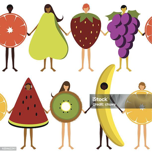 과일 보그다 패턴 과일에 대한 스톡 벡터 아트 및 기타 이미지 - 과일, 손 잡기, 공동체