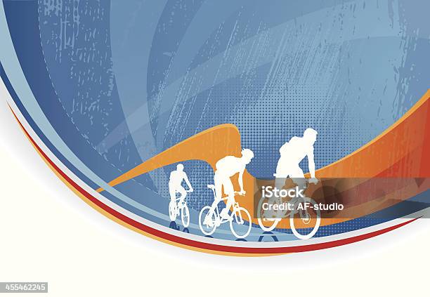 바이커 자전거 타기에 대한 스톡 벡터 아트 및 기타 이미지 - 자전거 타기, 두발자전거, 컴퓨터 그래픽