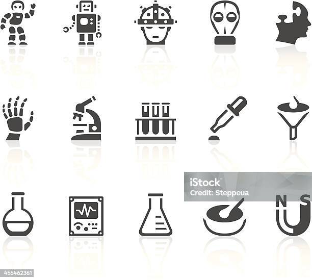 Wissenschaft Symbole Stock Vektor Art und mehr Bilder von Icon - Icon, EEG, Vektor