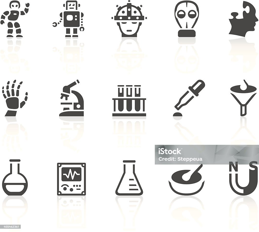 Science icons - clipart vectoriel de Icône libre de droits