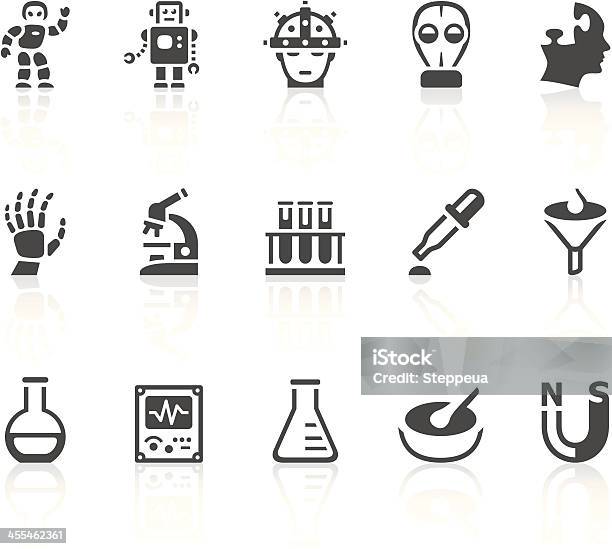 Science Icons Vecteurs libres de droits et plus d'images vectorielles de Icône - Icône, Vectoriel, Électroencéphalogramme