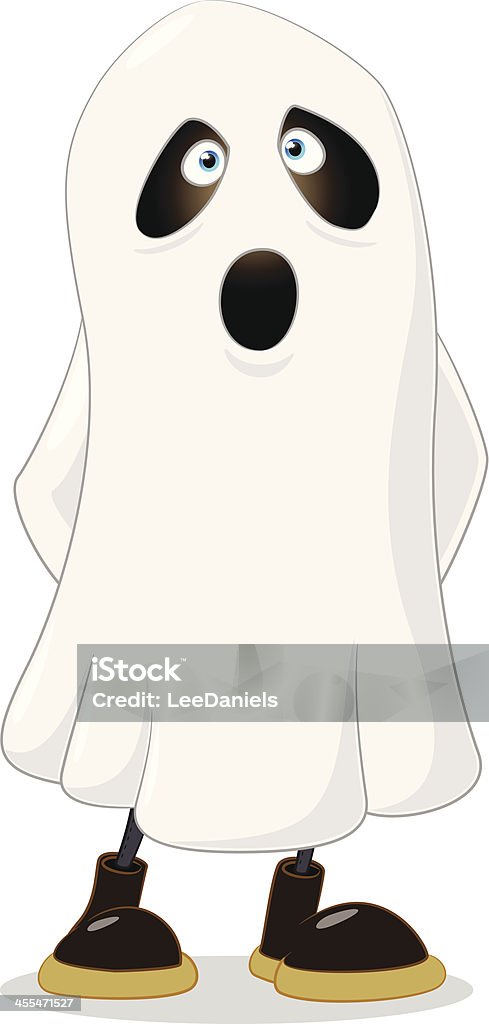 Halloween Ghost disfraz - arte vectorial de Celebración - Acontecimiento libre de derechos