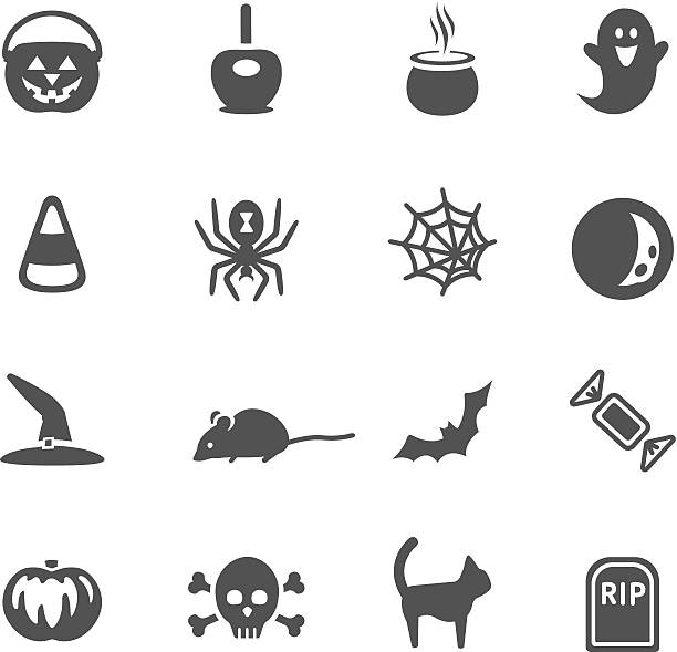 Halloween Icons http://www.cumulocreative.com/istock/File Types.jpg halloween icons stock illustrations