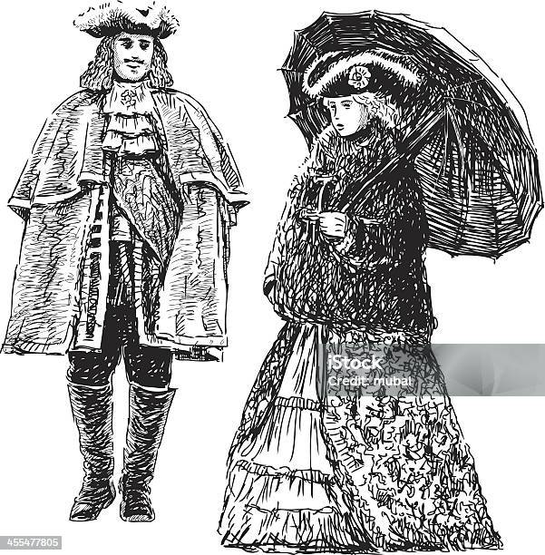 Grandees - 18世紀のスタイルのベクターアート素材や画像を多数ご用意 - 18世紀のスタイル, 傘, 帽子