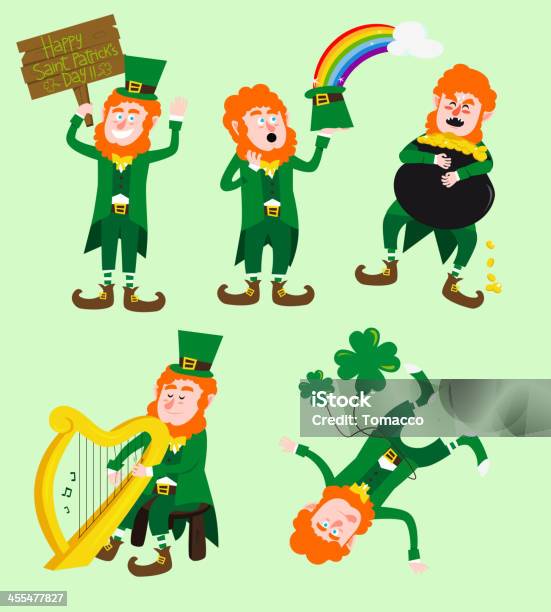 생피에르에 Patricks 선녀 등을 내세우는 문화도 있지만 하와이에는 특유의 설정 St. Patrick's Day에 대한 스톡 벡터 아트 및 기타 이미지 - St. Patrick's Day, 곡선, 공휴일