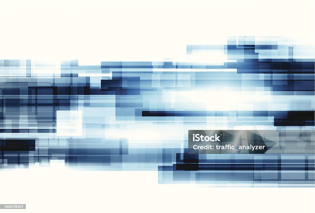 Синий фон - Векторная графика Абстрактный роялти-фри