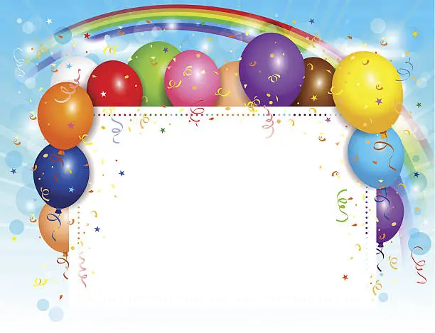 Colorful balloons Royalty Free Stock SVG Vector