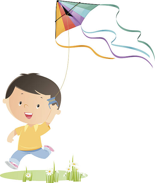 bildbanksillustrationer, clip art samt tecknat material och ikoner med kite - flying kite