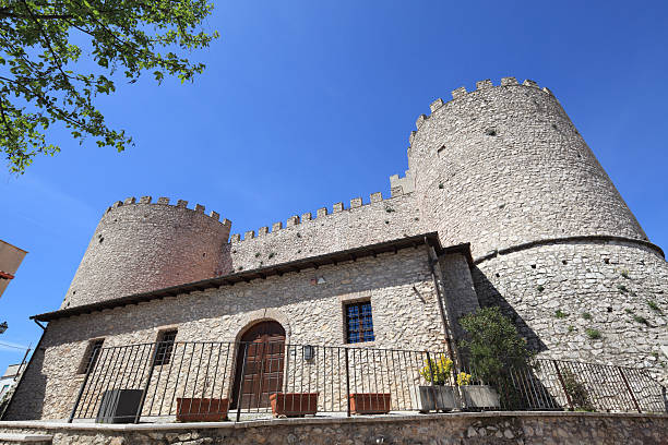 istock Orsini Castle in Sant'Angelo Romano, Lazio Italy 455507969