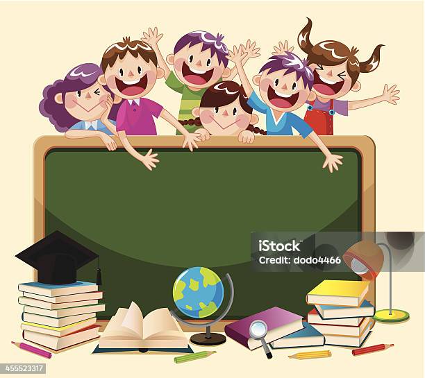 Back To School Stock Illustration - Download Image Now - Cartoon, Education, Child