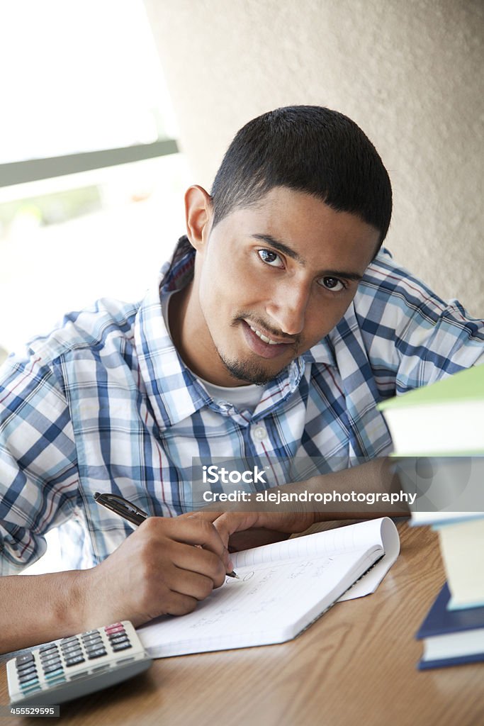 Letra estudante dando matemática - Royalty-free 20-29 Anos Foto de stock