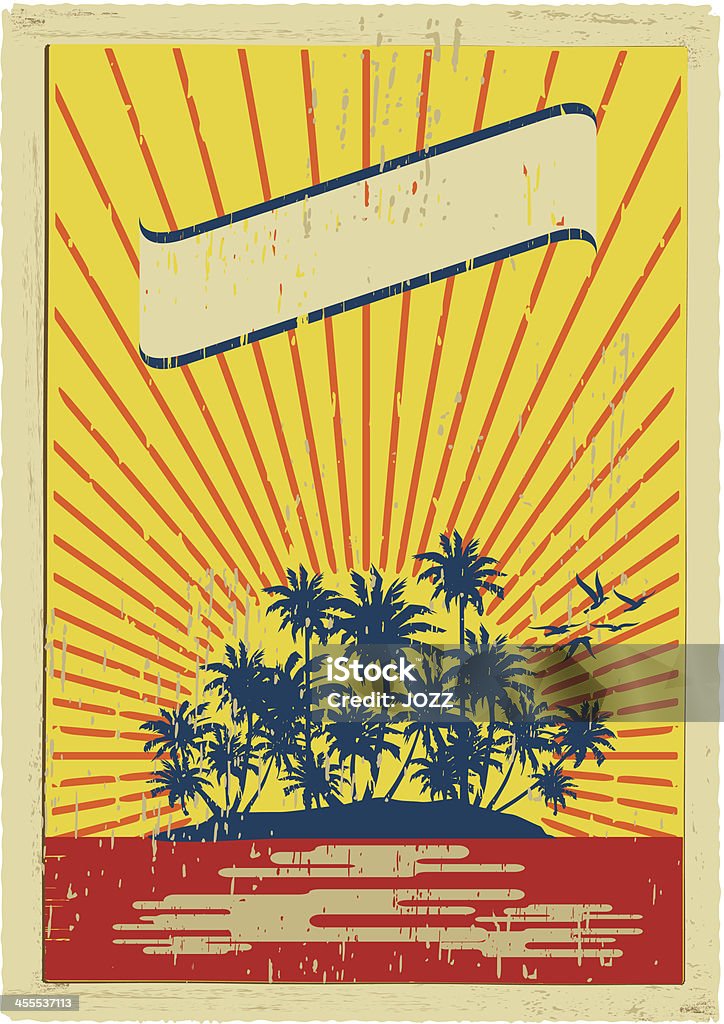 hawaiian de correo - arte vectorial de Surf libre de derechos