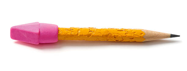 istock chewed pencil with new eraser 455577709