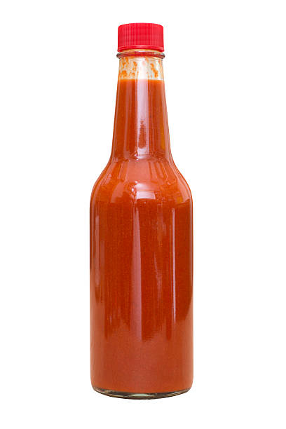 Spicy Hot Sauce stock photo