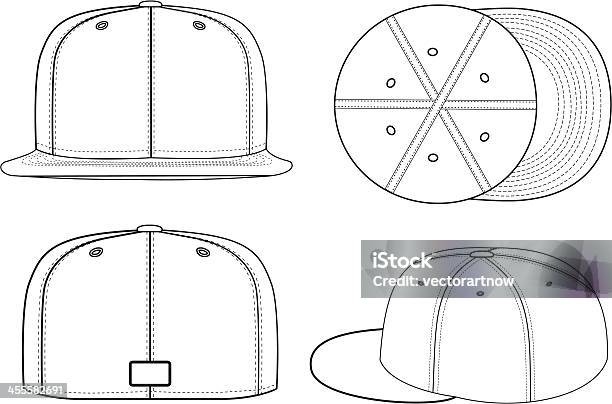 Baseball Cap Icon Flat Style Design Stock Illustration - Download Image Now  - Baseball Cap, Icon, Cap - Hat - iStock