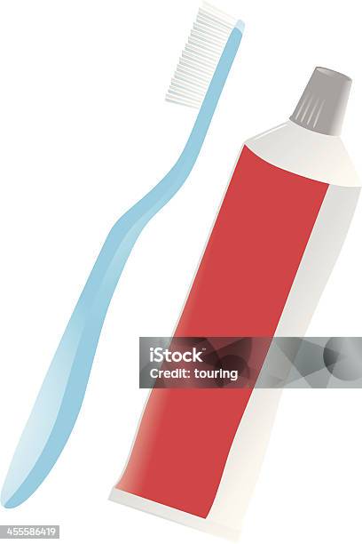 Lavar Os Dentes - Arte vetorial de stock e mais imagens de Conceito - Conceito, Escova de Dentes, Estilo de Vida
