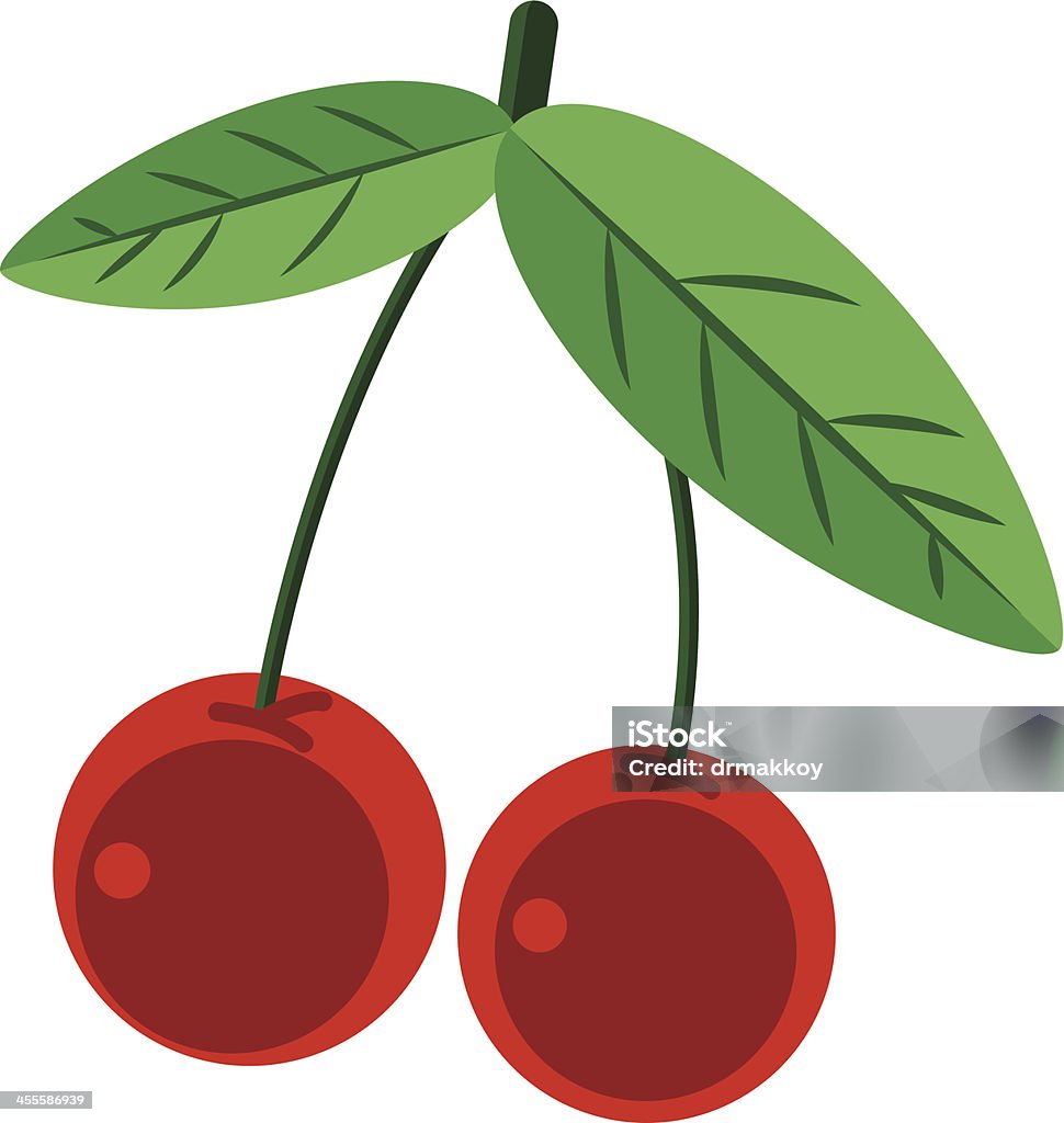 Cherrys - clipart vectoriel de Cerise libre de droits