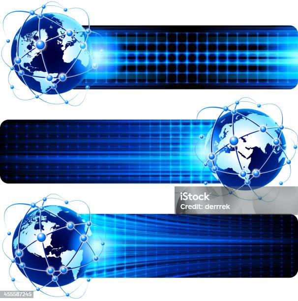 Глобальные Коммуникации Баннер — стоковая векторная графика и другие изображения на тему Австралия - Австралазия - Австралия - Австралазия, Азия, Африка