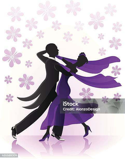 Ballroom Dancers Stock Illustration - Download Image Now - In Silhouette, Tango - Dance, Dancing