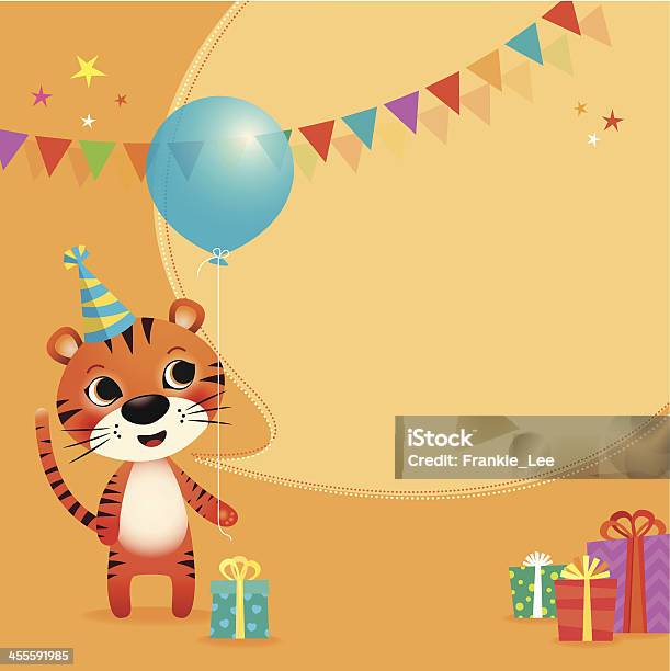 タイガーの誕生日 - トラのベクターアート素材や画像を多数ご用意 - トラ, 風船, 子供