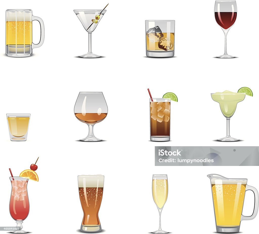Drink Icons http://www.cumulocreative.com/istock/File Types.jpg Beer - Alcohol stock vector