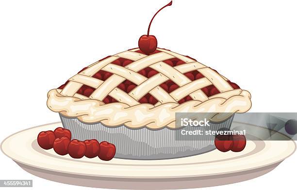 Parfait Glacé Vecteurs libres de droits et plus d'images vectorielles de Tourte aux cerises - Tourte aux cerises, Vectoriel, Aliment