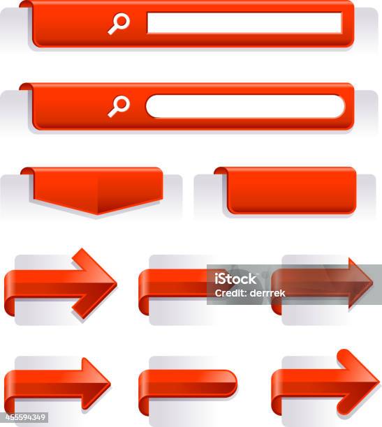 Pfeil Internet Knopf Stock Vektor Art und mehr Bilder von Ausdruckslos - Ausdruckslos, Bedienungsknopf, Computeranlage