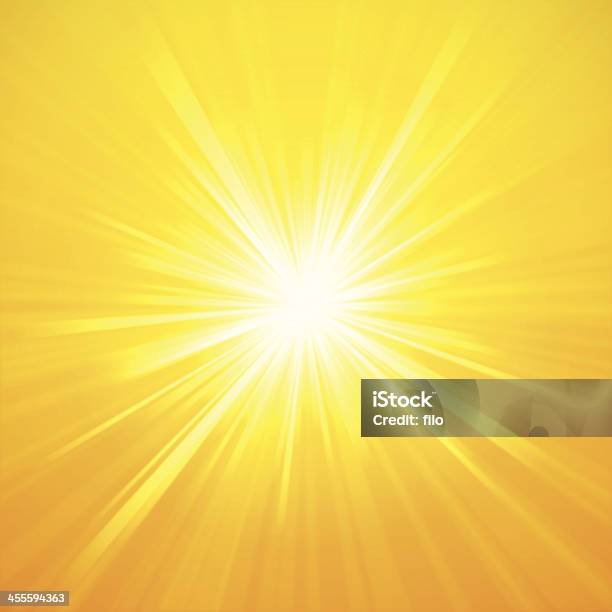 Summer Sunburst Stock Illustration - Download Image Now - Sunbeam, Yellow, Shiny