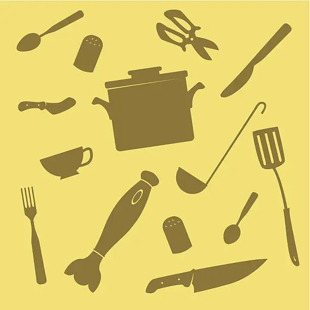 Vector illustration of Kitchen