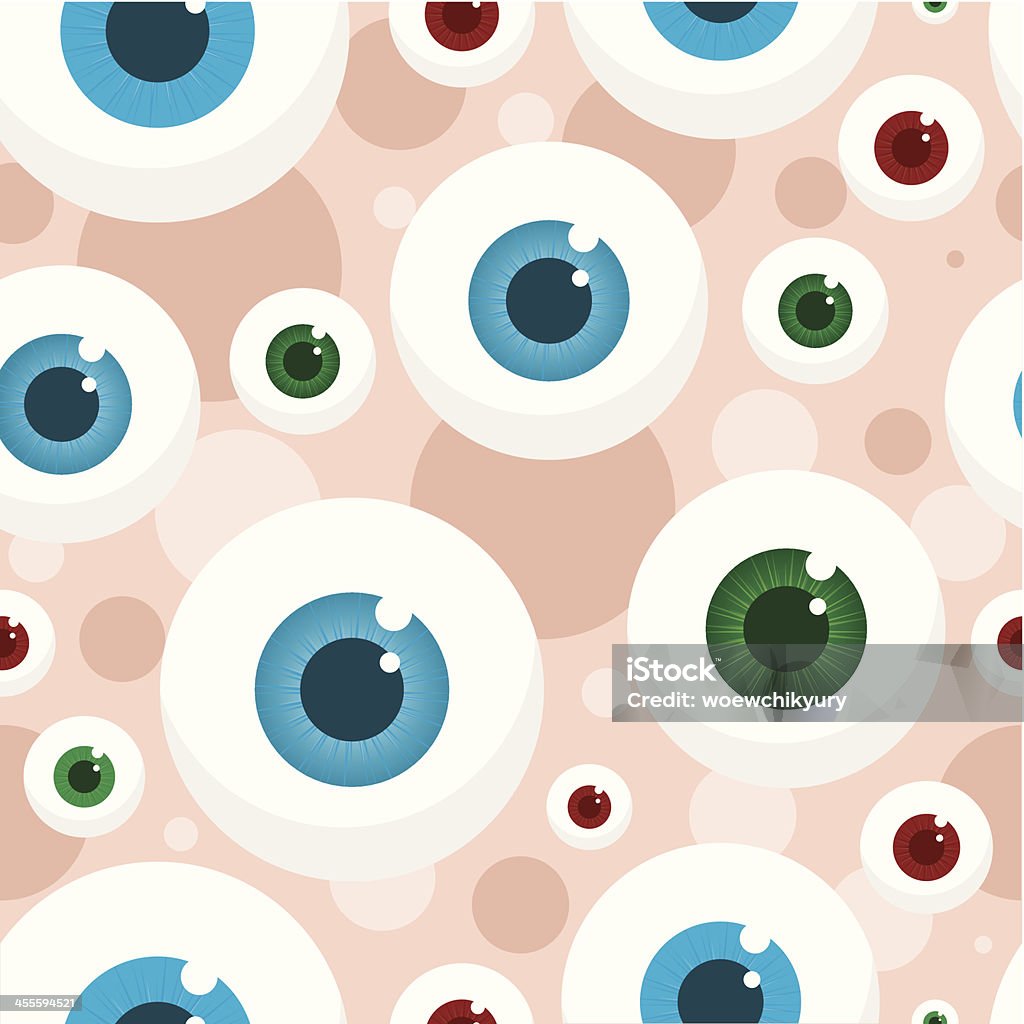 Wallpaper with eyes Vector Wallpaper with eyes Anatomy stock vector