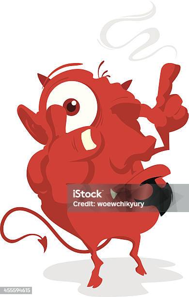 Красный Дьявол — стоковая векторная графика и другие изображения на тему Ад - Ад, Векторная графика, Гнев