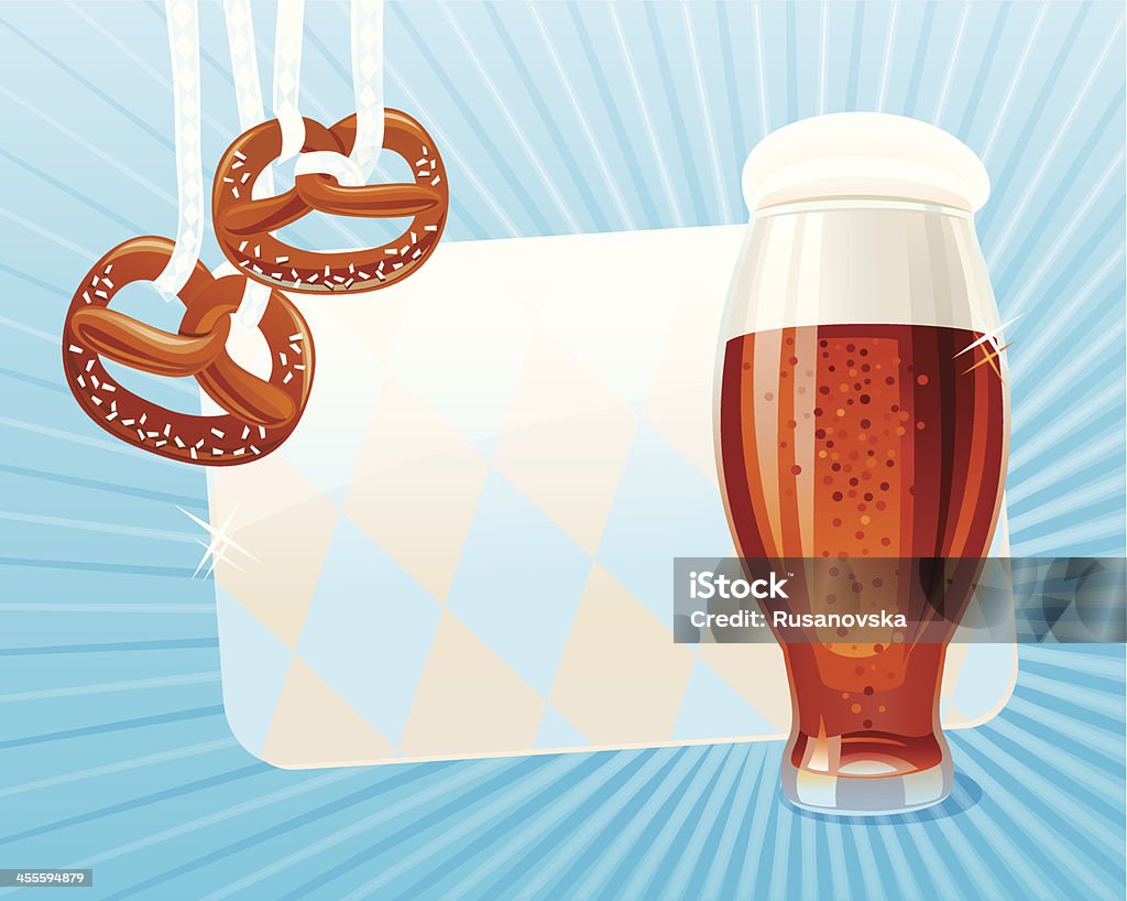 オクトーバーフェストビールのご招待 - アルコール飲料のロイヤリティフリーベクトルアート