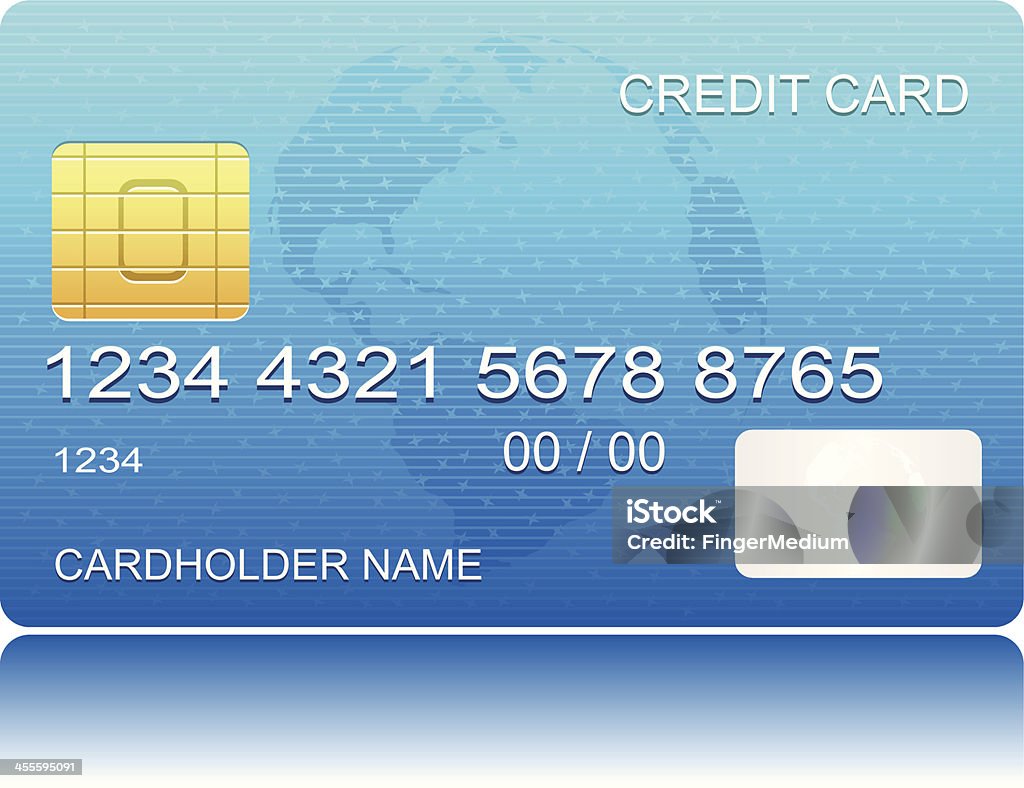 Cartão de crédito - Vetor de Atividade comercial royalty-free