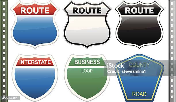 Simple Interstate Sign Interstate Signs Stock Illustration - Download Image Now - American ...
